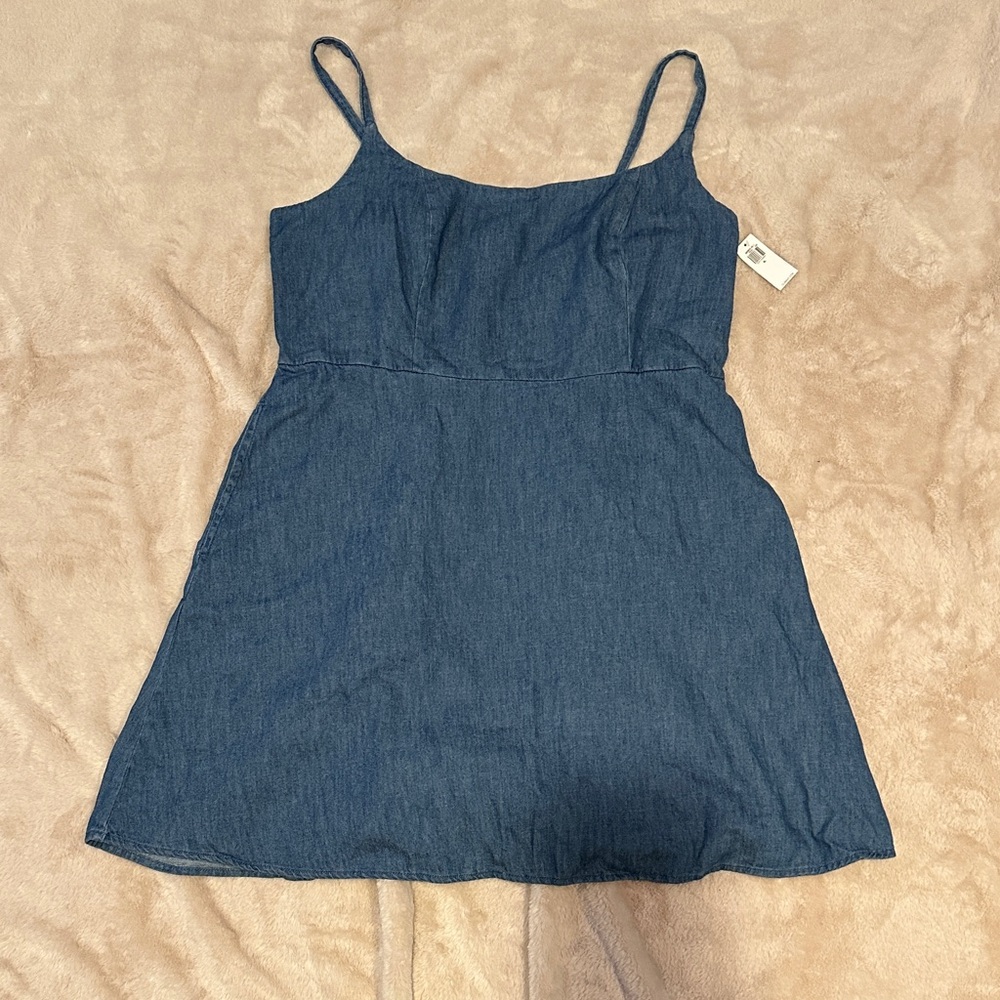 Old Navy Blue Denim Sundress